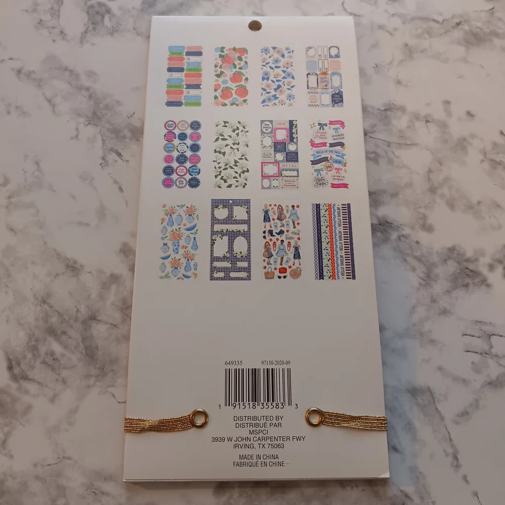 Recollections Southern Blues Sticker Pad – Over 700 Pieces! - Picture 3 of 14
